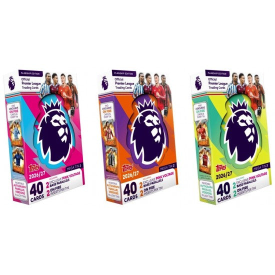 Premier League 2027 Trading Card Game Mega Tins