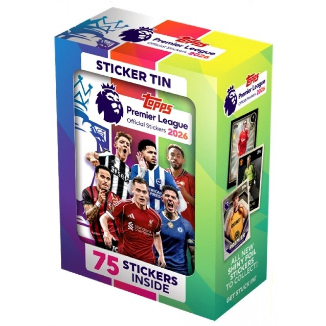 Premier League 2026 Official Stickers Tin