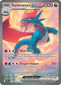 GRADED "Salamence ex — Journey Together 187/159 — ACE 9 MINT"