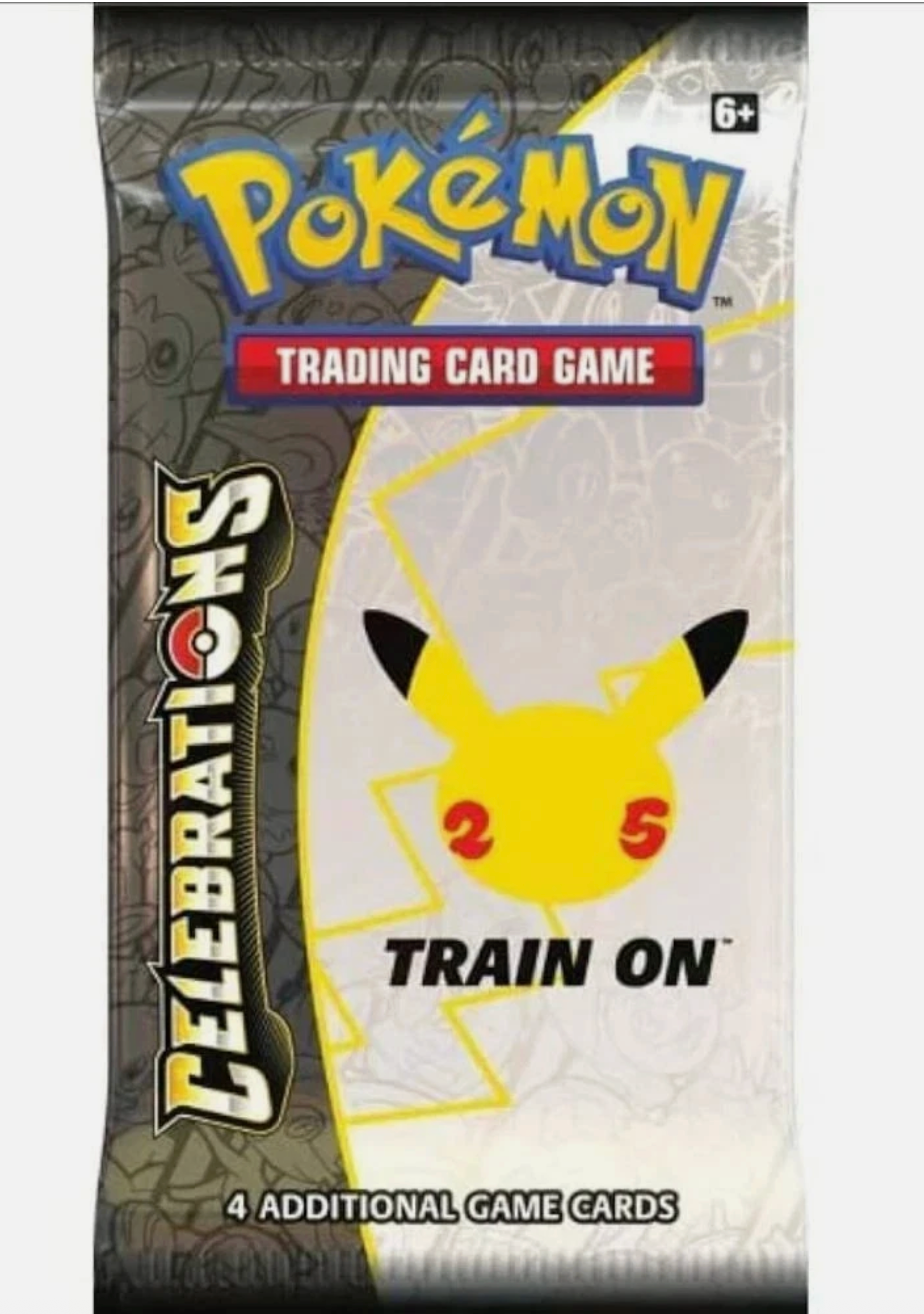 POKEMON CELEBRATIONS 25th ANNIVERSARY BOOSTER PACK