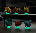 Chinese – Glowing Pokeball at Night