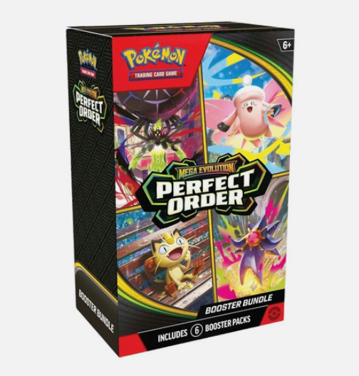 Pokemon Perfect Order Booster Bundle (6 Packs)