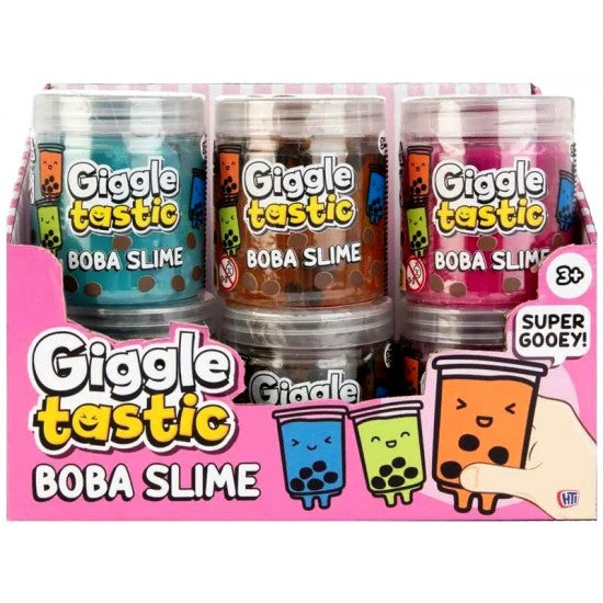 Slime Pots Boba Bubble Tea