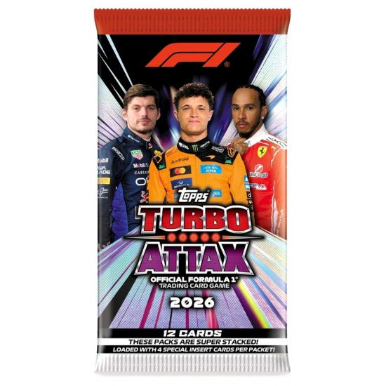 Turbo Attax 2026 Trading Card Game Pack