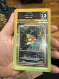 Get Graded 10 Magikarp Art Rare 024/SV-P Promo Pokemon Chinese Card GEM MINT