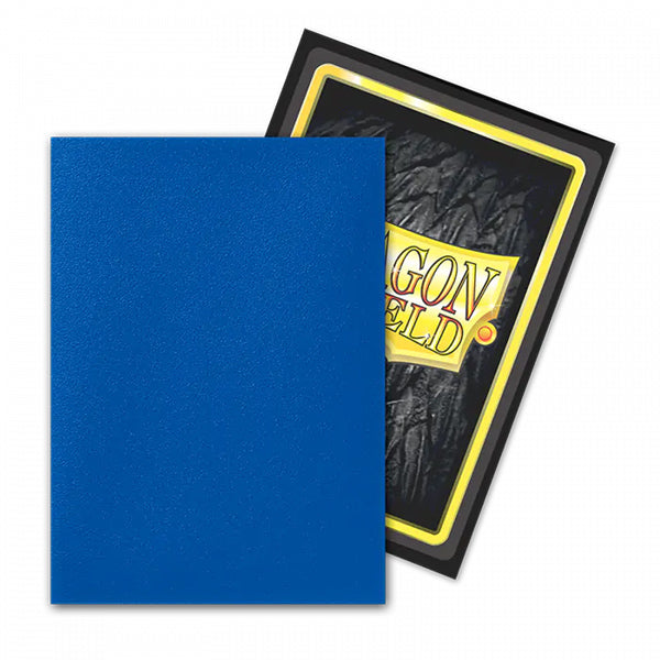 Dragon Shield - Dual Matte Standard Size Sleeves 100pk - Wisdom Blue