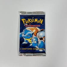 GetGraded 8 Base Set Booster Pack – Blastoise – Unlimited – 1999 – Base Set Booster Pack (WOTC)