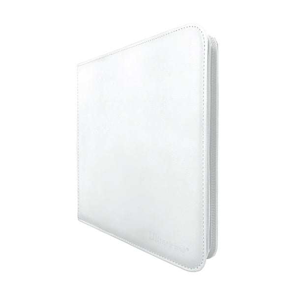 Ultra Pro - Vivid 12 Pocket Zippered PRO-Binder - White