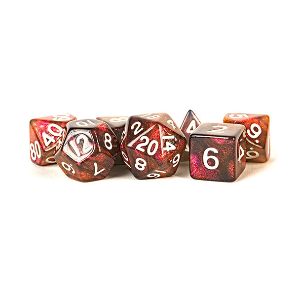 Fanroll - 16mm Acrylic Polyhedral Dice Set