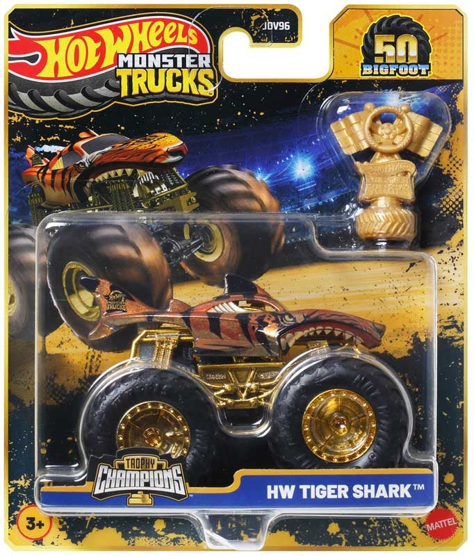 HOT WHEELS MONSTER TRUCKS 1:64 BIGFOOT TROPHY ASSORTED