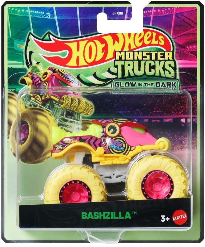 HOT WHEELS MONSTER TRUCKS GLOW IN THE DARK 1:64 ASSORTMENT