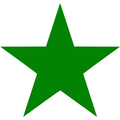 GREEN STAR 50p