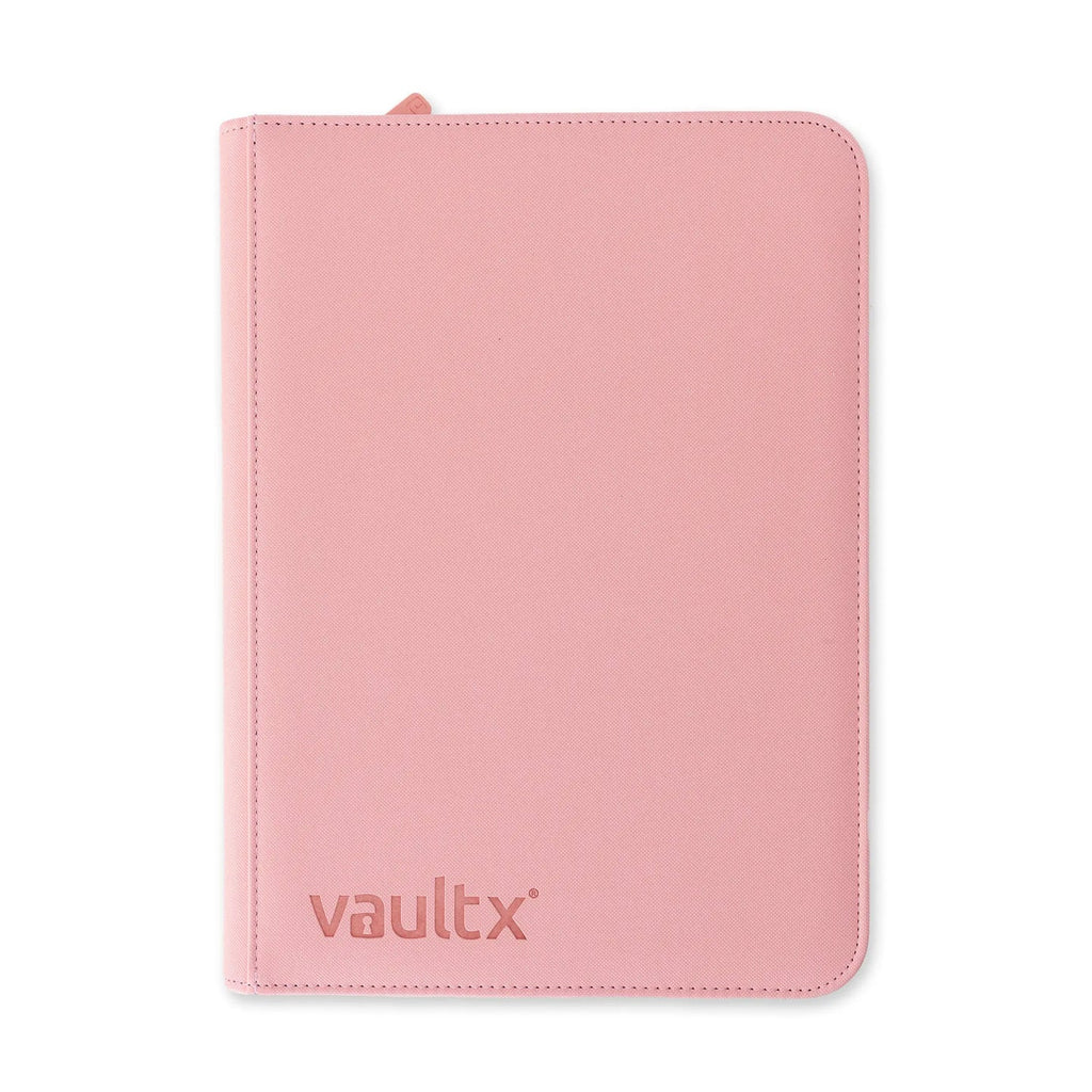 Vault X 9-Pocket Exo-Tec® Zip Binder Just Pink