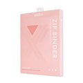 Vault X 9-Pocket Exo-Tec® Zip Binder Just Pink