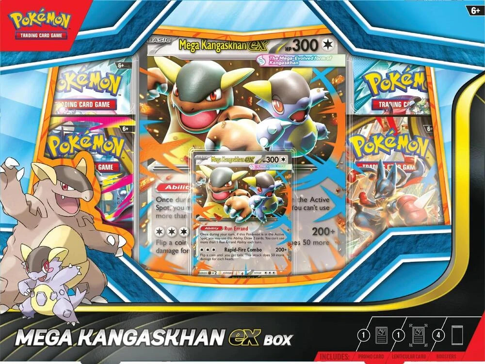 NEW SHOP STOCK Mega Kangaskhan ex Box