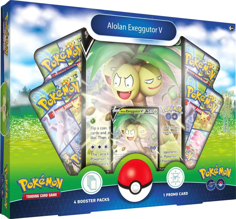 NEW SHOP STOCK Pokemon GO Collection (Alolan Exeggutor V)