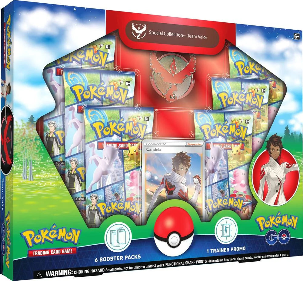 NEW SHOP STOCK Pokemon GO Special Collection - Team Valor