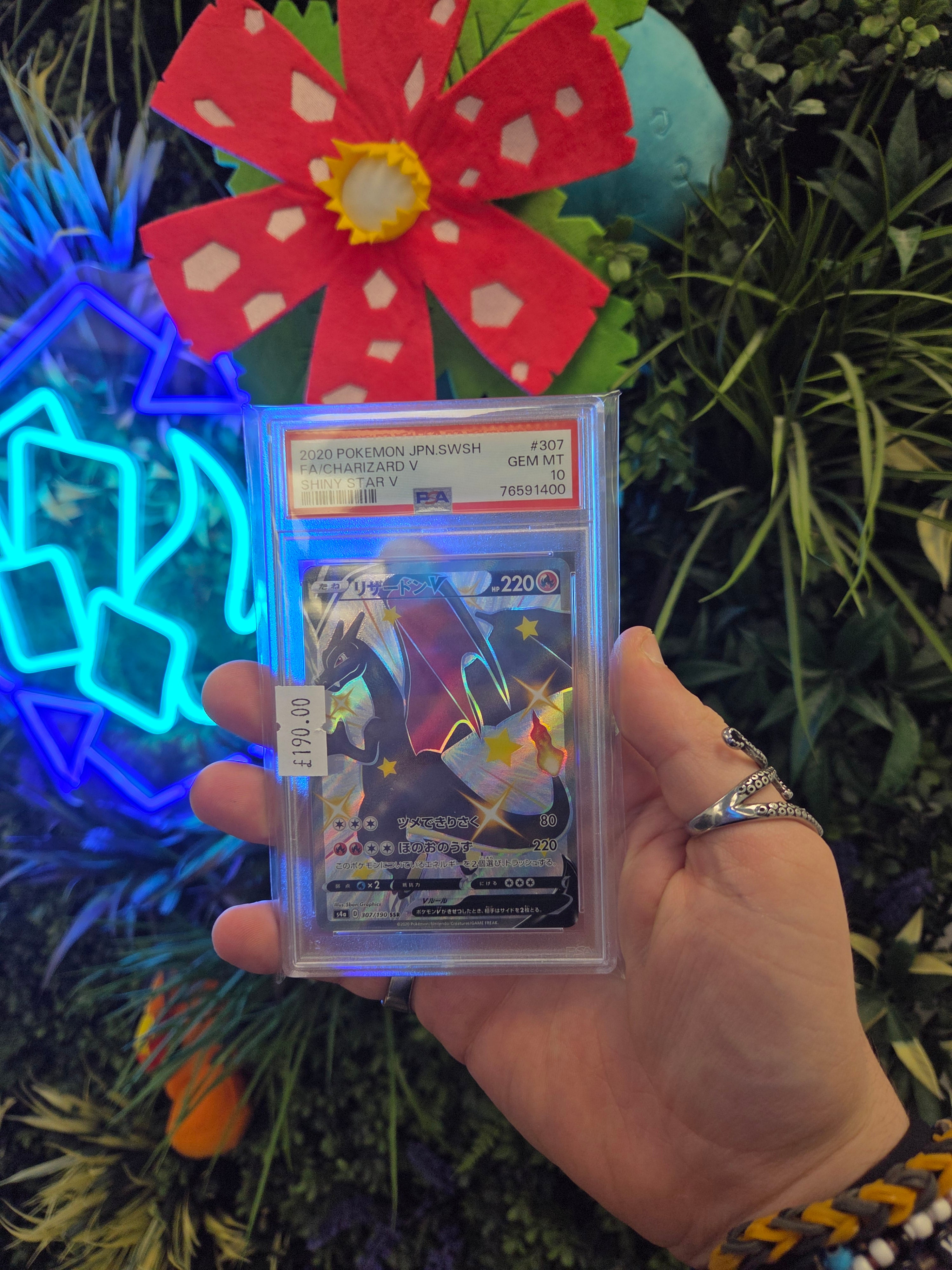 GRADED Charizard V 307