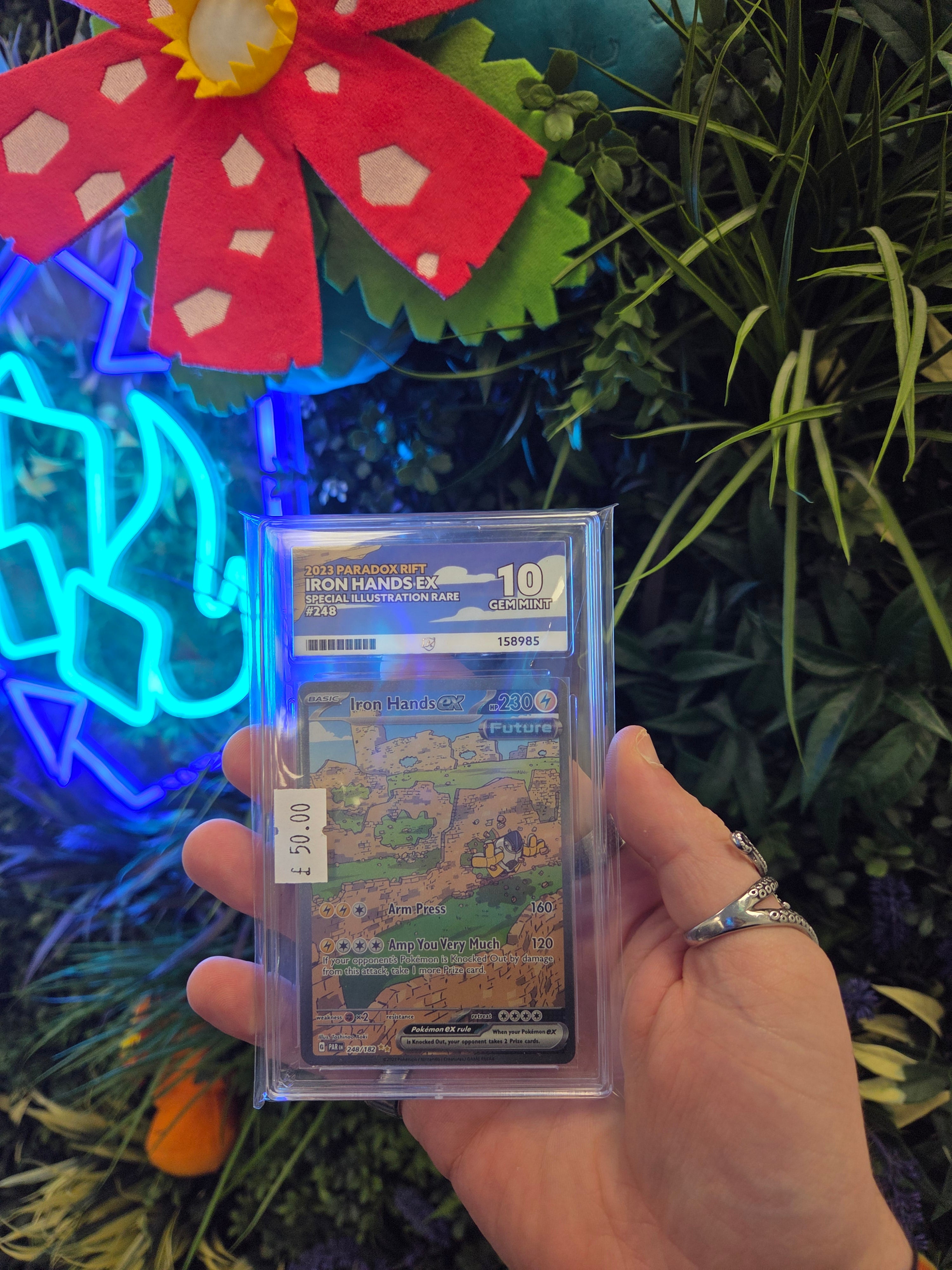 GRADED Iron Hands EX 248 ACE 10