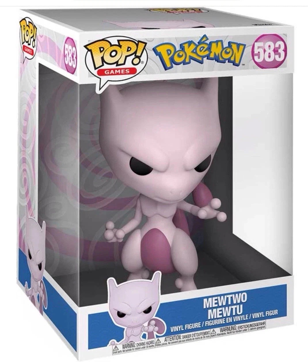 Pop! Jumbo - Pokemon - 10" Mewtwo