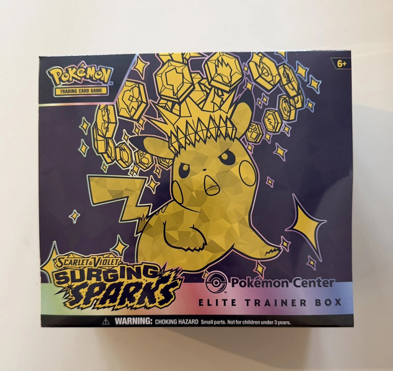 Pokemon TCG Surging Sparks Pokemon Center Elite Trainer Box ETB