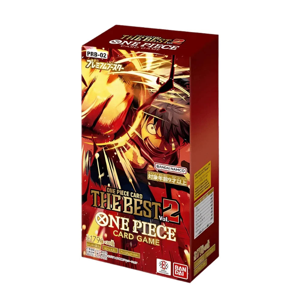 One Piece The Best PRB-02 Japanese Booster Box
