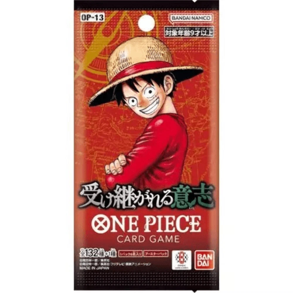 One Piece Inherited Will OP-13 Japanese Booster Pack