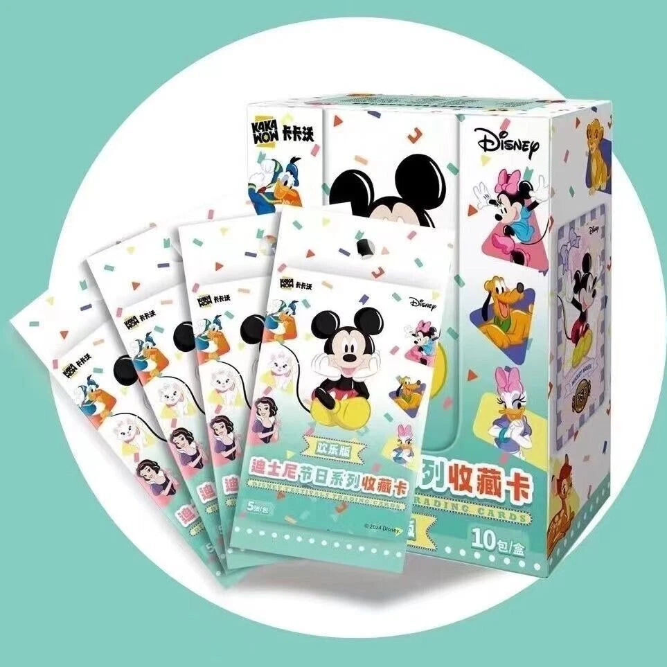 Kakawow Disney Mickey JOY Edition Festivals Collection Card 10 Packs Booster Box