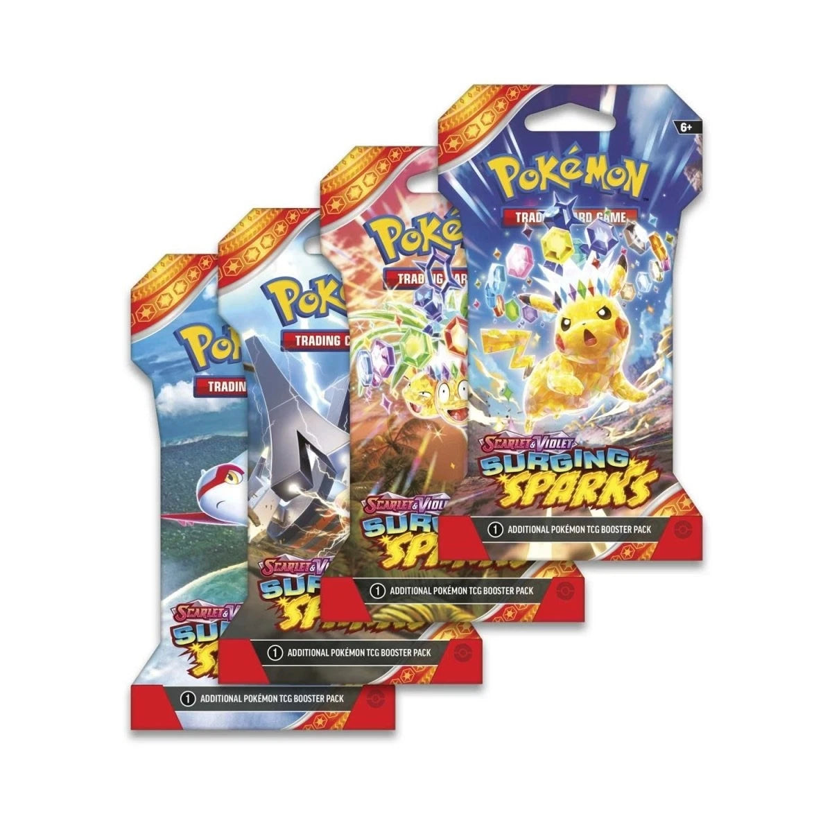 Pokemon Surging Sparks Booster Pack (SLEEVED)