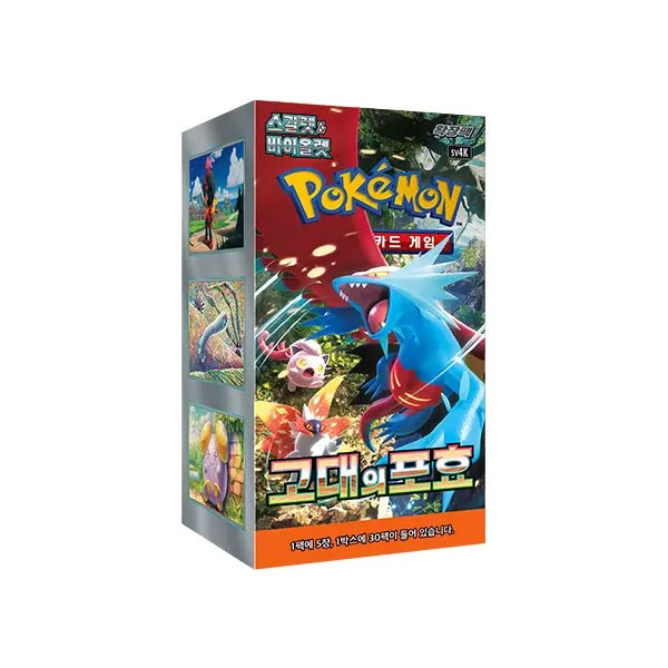 Pokemon Ancient Roar sv4K Korean Booster Box