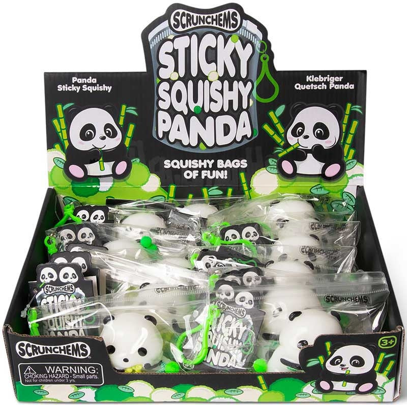 SCRUNCHEMS STICKY SQUISHY PANDA