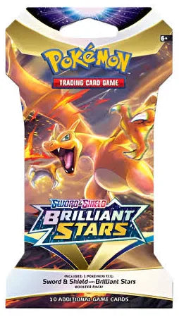 Pokemon Brilliant Stars Booster Pack (English) SLEEVED