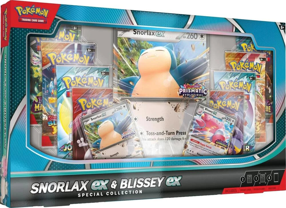 NEW SHOP STOCK Snorlax ex & Blissey ex Special Collection